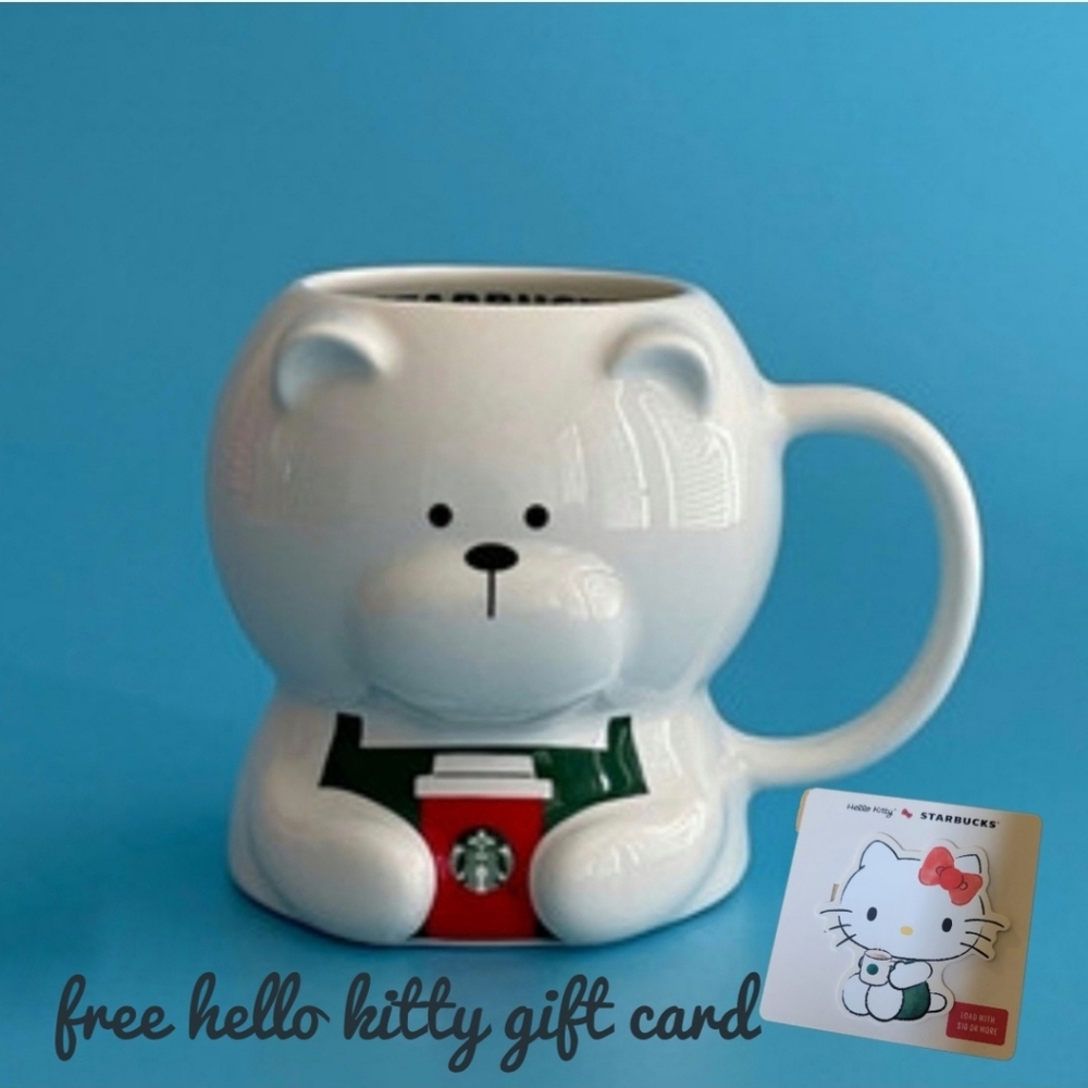 Starbucks 2025 Holiday Christmas Bearista Bear Mug Exclusive Limited Edition - Picture 7 of 8